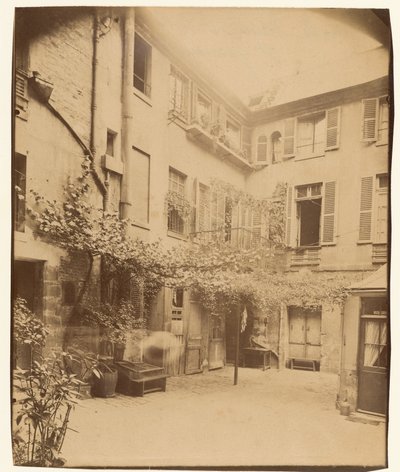 Cour de Rouen, Boulevard Saint-Germain alkotó: Eugène Atget