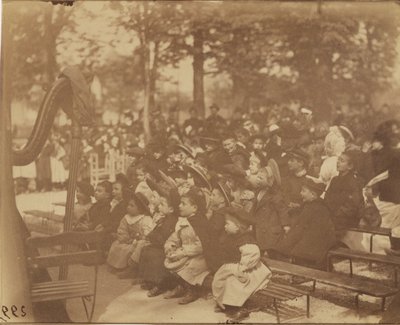 Guignol, Luxembourg Gardens alkotó: Eugène Atget
