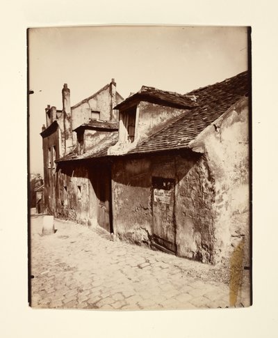[Montmartre] Musette-ház alkotó: Eugène Atget