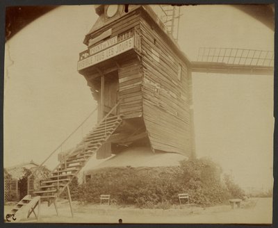 Montmartre, Moulin de la Galette, Rue Lepic alkotó: Eugène Atget