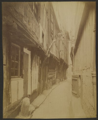 Rouen, Impasse des Hauts-Mariages alkotó: Eugène Atget