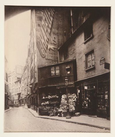 Rue Galande, Párizs alkotó: Eugène Atget