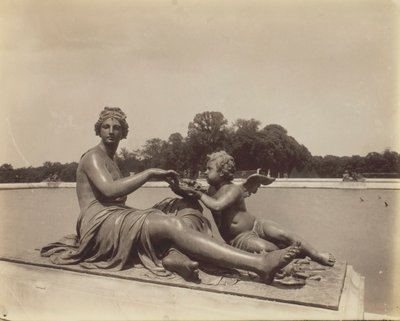 Versailles, Park sarka, 1901. alkotó: Eugène Atget