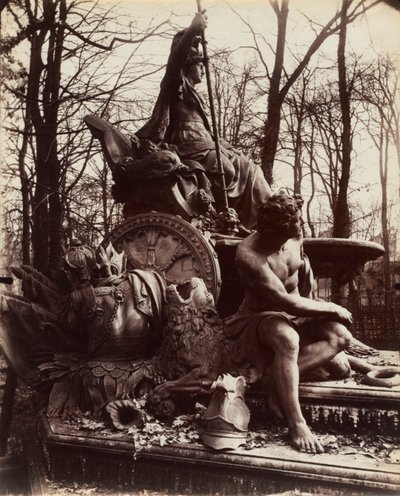 Versailles, a diadalmas Franciaország szökőkútja alkotó: Eugène Atget