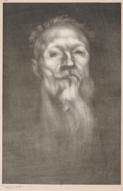 Auguste Rodin. alkotó: Eugène Carrière