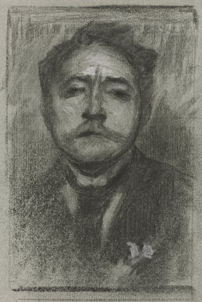 Jean Ajalbert portréja, c. 1893. alkotó: Eugène Carrière