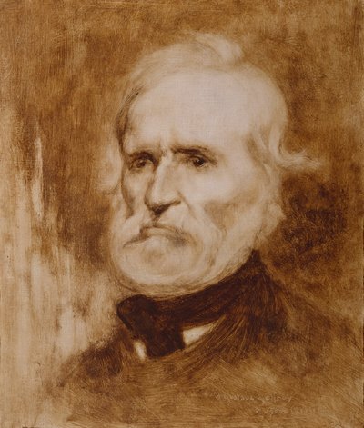 Louis-Auguste Blanqui portréja 1805-1881, c. 1880. alkotó: Eugène Carrière