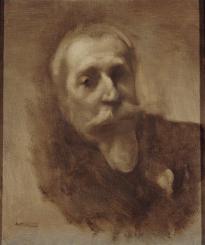 Anatole France költő, újságíró és regényíró portréja 1844-1924, c. 1900. alkotó: Eugène Carrière
