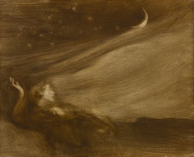 A szemlélődő, 1901 alkotó: Eugène Carrière