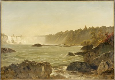Kilátás a Niagara-vízesésre alkotó: Eugène Colliau