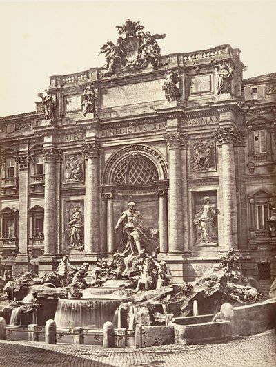 Trevi-kút, 1848-52. alkotó: Eugène Constant