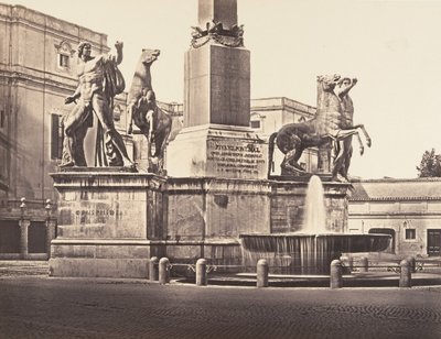 Monte Cavallo, 1848-52. alkotó: Eugène Constant