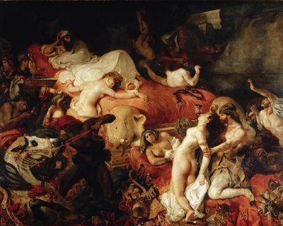 Sardanapalus halála alkotó: Ferdinand Victor Eugene Delacroix