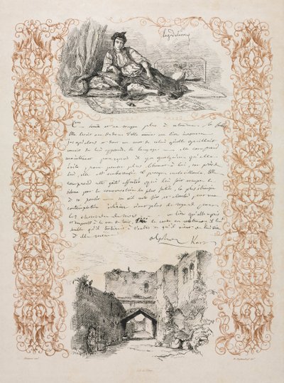 Algíri zsidónő és egy utca Algírban alkotó: Eugène Delacroix