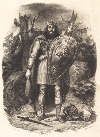 Vercingetorix, 1829. alkotó: Eugène Delacroix