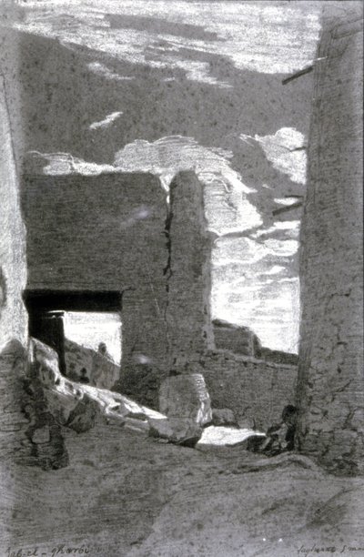 Bab El Gharbi, nyelvek alkotó: Eugène Fromentin