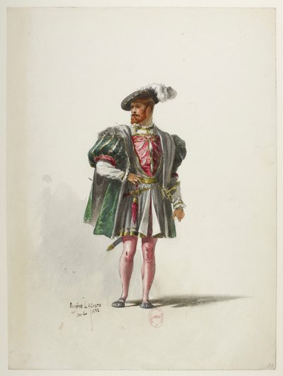 Btv1b84558104 54 - Saint-Saëns - VIII. Henrik - Maquettes de costumes - Lacoste - 54. Costume alkotó: Eugene Lacoste