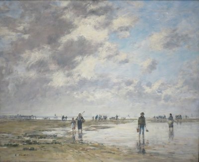Apály, Berck alkotó: Eugene Louis Boudin
