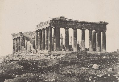 Parthenon, 1852. alkotó: Eugène Piot