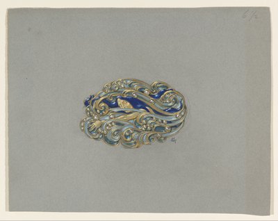 Design egy bross alkotó: Eugene Grasset