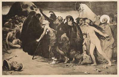 A halál útja, 1899. alkotó: Eugène Trigoulet