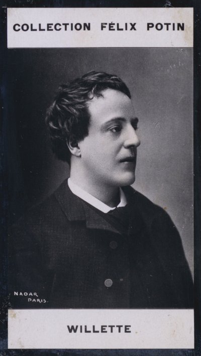 Adolphe Willette (1857) (f/w fotó) alkotó: European Photographer