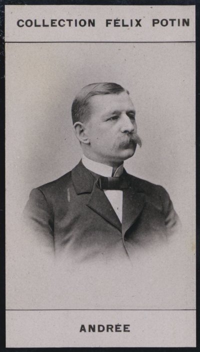 Auguste Andree (1854) (f/w fotó) alkotó: European Photographer