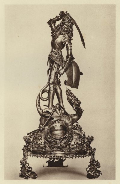 Berlin, Kunstgewerbemuseum, Szent György ereklyetartó (f/w fotó) alkotó: European Photographer