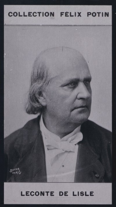 Charles Leconte De Lisle (1818-1894) (f/w fotó) alkotó: European Photographer