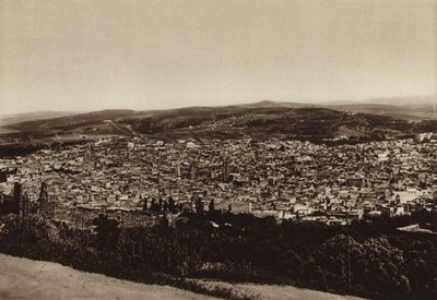 Fez, általános nézet (fekete-fehér fénykép) alkotó: European Photographer