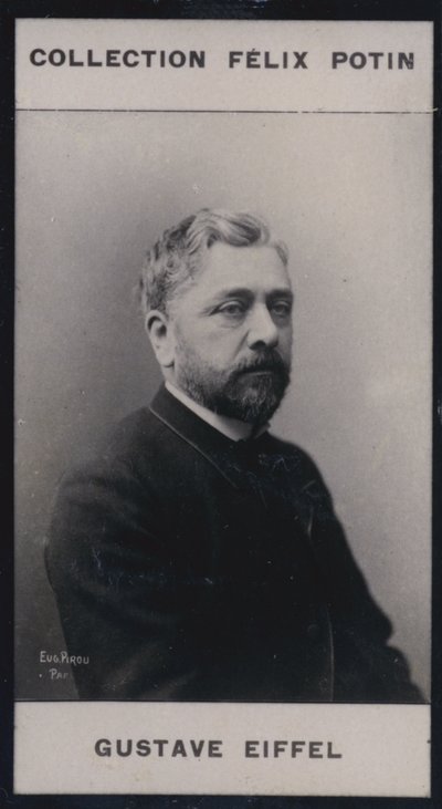 Gustave Eiffel (1832) (f/w fotó) alkotó: European Photographer
