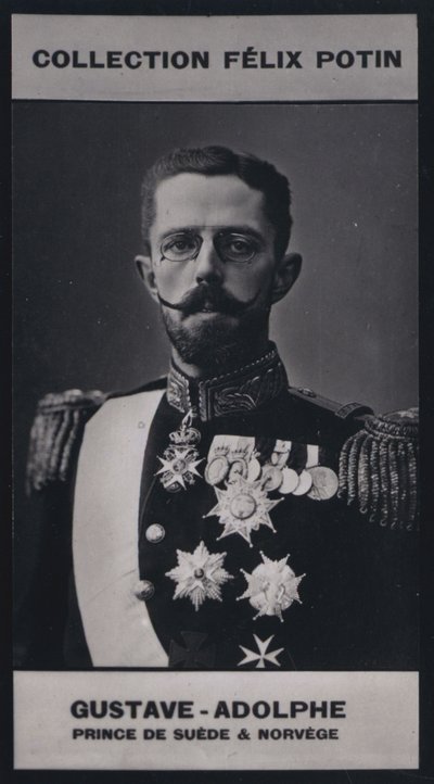 Gustave, Royal De Suede Et Norvege herceg (1858) (f/w fotó) alkotó: European Photographer