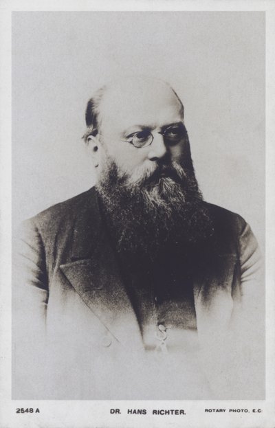 Hans Richter, osztrák–magyar karmester (f/w fotó) alkotó: European Photographer