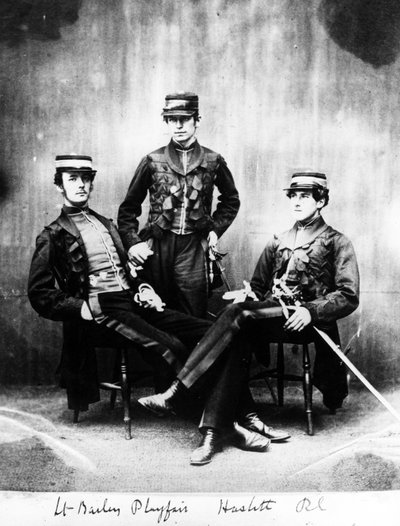 Bailey hadnagyok, Playfair és Haslitt, 1860 körül alkotó: European Photographer