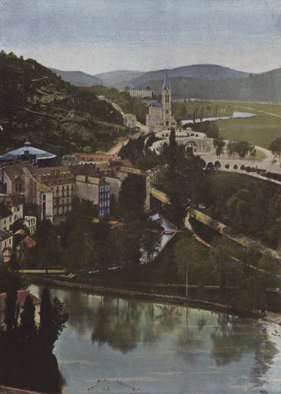 Lourdes, kilátás a kastélyból alkotó: European Photographer