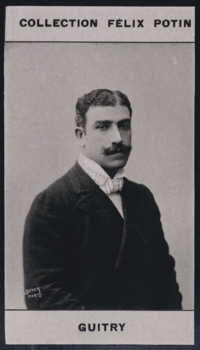 Lucien Guitry (1860) (f/w fotó) alkotó: European Photographer