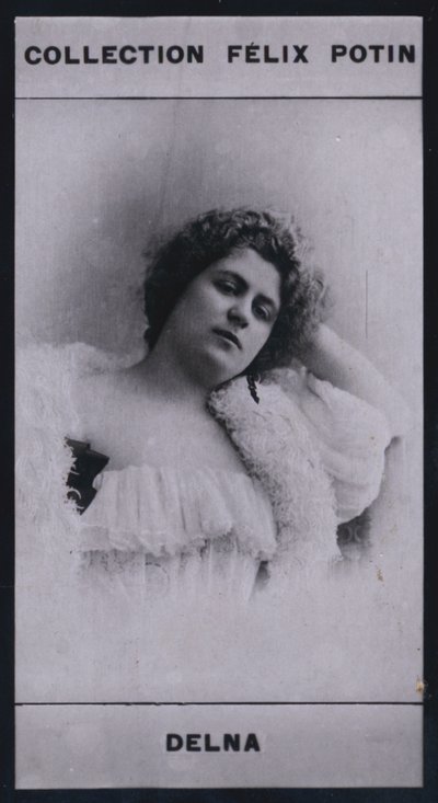 Marie Delna (1875) (f/w fotó) alkotó: European Photographer