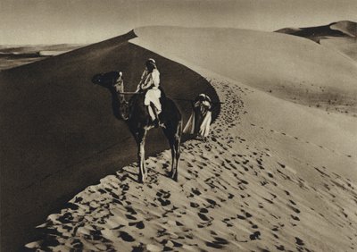Észak-Afrika, Szahara sivatag (fekete-fehér fotó) alkotó: European Photographer