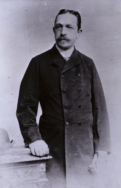 Oskar Lenz, német-osztrák geológus és ásványkutató (f/w fotó) alkotó: European Photographer