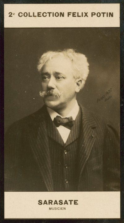 Pablo Martin Meliton de Sarasate, zenész alkotó: European Photographer