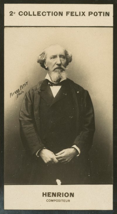 Paul Henrion zeneszerző alkotó: European Photographer