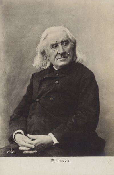 Portrait of Franz Liszt alkotó: European Photographer