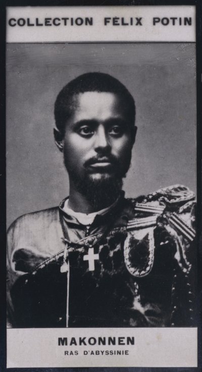 Ras Makonnen (1844) (f/w fotó) alkotó: European Photographer