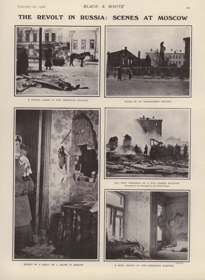 A lázadás Oroszországban: jelenetek Moszkvában alkotó: European Photographer