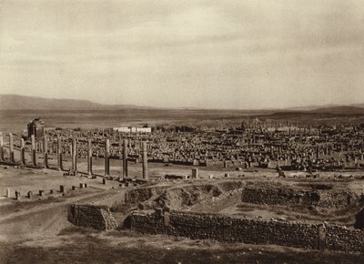Timgad, Általános kép (fekete-fehér fénykép) alkotó: European Photographer