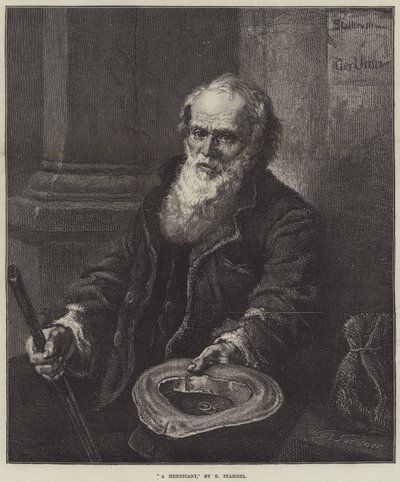 A Mendicant (metszet) alkotó: European School