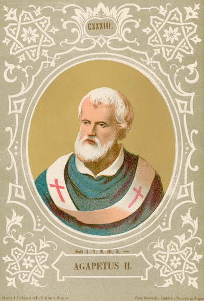Agapetus II alkotó: European School