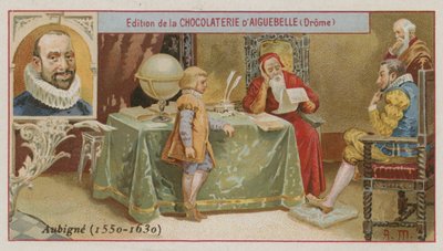 Agrippa dAubigne francia költő és katona alkotó: European School