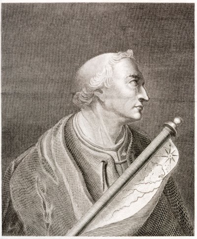 Amerigo Vespucci, olasz navigátor és felfedező (metszet) alkotó: European School