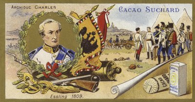 Károly osztrák főherceg és az aspern-esslingi csata, Ausztria, 1809 alkotó: European School